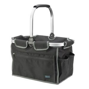 Picnic Basket w/‎ Large Main Compartment & 7 Outer Pockets Utility Basket